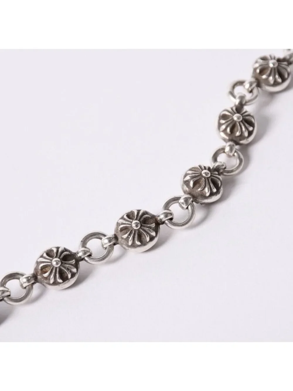 Chrome Hearts 2 Crossball Bracelet